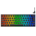 GAME KH-60W Mecanico Wireless mini RGB Blue Switch Negro Spanish Layout - Teclado Gaming (REACONDICIONADO)