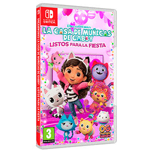 DreamWorks La casa de muñecas de Gabby: Listos para la fiesta - Seminuevo Nintendo Switch