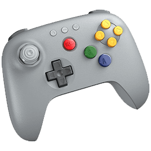 8BitDo 64 Bluetooth Grey - Controller