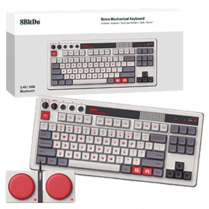 8BitDo Retro Mechanical Keyboard - N Edition ISO Spanish Layout - Teclado