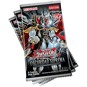 Pack de Cartas Yu-Gi-Oh! JCC Oscuridad Suprema 3 sobres (REACONDICIONADO)