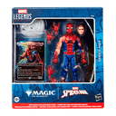 Marvel Legends Magic: The Gathering Battle-Damaged Spider-Man - Figura (REACONDICIONADO)