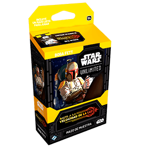 Mazo de cartas Star Wars Unlimited: Salto a la velocidad de la luz Boba Fett (REACONDICIONADO)