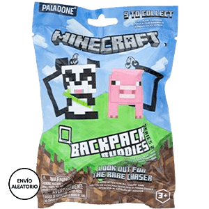 Colgante 3D figuras Minecraft para mochilas y bolsos (surtido) (REACONDICIONADO)
