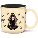Taza de ceramica Wednesday de 400 ml (REACONDICIONADO)