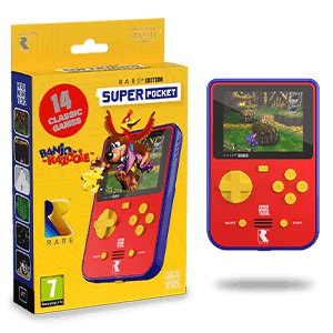 Consola Evercade Super Pocket HyperMegaTech! Rare