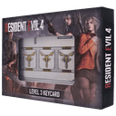 Réplica de metal Resident Evil 4 Level 3 Keycards Limited Edition