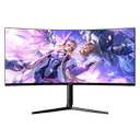 GAME M34GC2K Monitor 34´´ Curvo 2K WQHD 185Hz Rgb Altavoves 2x3w 1Ms Gaming