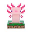 Figura con iluminacion Minecraft Axolotl Icon Light de 10 cm (REACONDICIONADO)