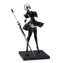 Figura NieR:Automata Tenitol PVC Statue 2B Ver1.1a de 22 cm (REACONDICIONADO)