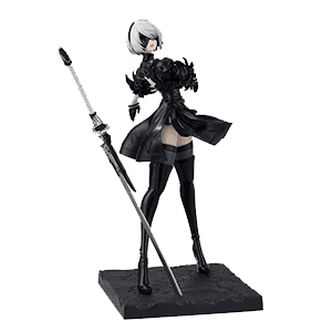 Figura NieR:Automata Tenitol PVC Statue 2B Ver1.1a de 22 cm (REACONDICIONADO)