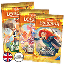 Sobre de cartas Disney Lorcana Wilds Unknown Booster Pack (Inglés)
