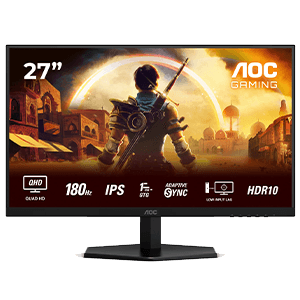 AOC G4 Q27G42XE - 27´´ - Fast IPS - 2K QHD - 180Hz - 1ms - HDR10 - Monitor Gaming