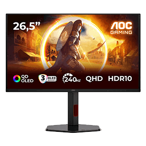 AOC G4 Q27G4ZDR - 27´´ - QD-OLED - 2K QHD - 240Hz - Monitor Gaming