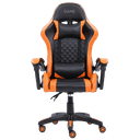 GAME GT1 Silla Gaming Ergonomica 2 cojines Reclinable 135º  Negro-Naranja