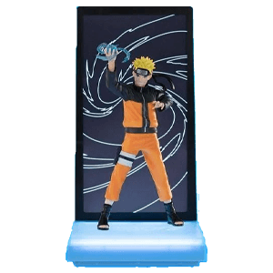 Figura con vitrina e iluminación LED Neon By Tsume Naruto Uzumaki