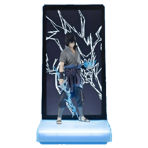 Figura con vitrina e iluminación LED Neon By Tsume Sasuke Uchina