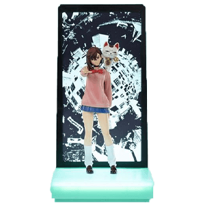 Figura con vitrina e iluminación LED Neon By Tsume Momo