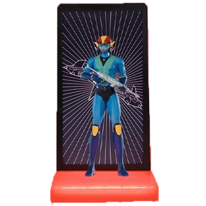 Figura con vitrina e iluminación LED Neon By Tsume Kabuto Koji