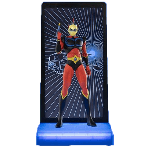 Figura con vitrina e iluminación LED Neon By Tsume Duke Fleed