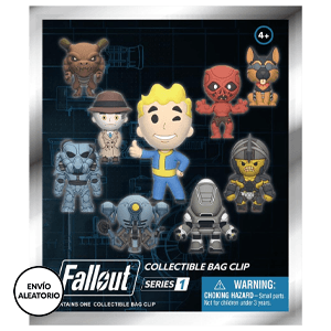 Colgante 3D Fallout Series 1 para mochilas y bolsos (surtido)