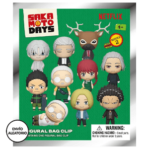 Colgante 3D Sakamoto Days Series 2 para mochilas y bolsos (surtido)