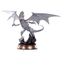Figura Yu-Gi-Oh! Blue-Eyes White Dragon White Edition de 35 cm