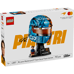 LEGO Editions McLaren Mastercard F1 Team: Casco de Oscar Piastri