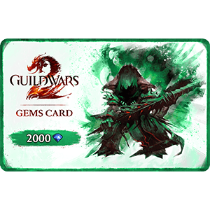 Código Guild Wars 2 2000 Gemas