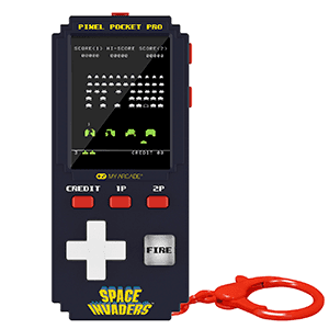 Consola retro portátil Pixel Pocket Pro Space Invaders (REACONDICIONADO)