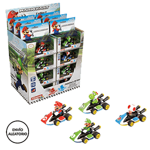 Vehiculo Pull & Speed Nintendo Mario Kart (REACONDICIONADO)