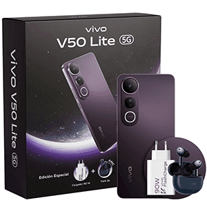 VIVO BUNDLE V50 LITE 5G 256GB NEGRO - Reacondicionado
