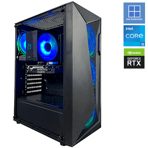 GAMEPC I5370RA - i5 12400F - RTX 3070 8GB - 16GB RAM - 1TB SSD M.2 - Ordenador Sobremesa Gaming