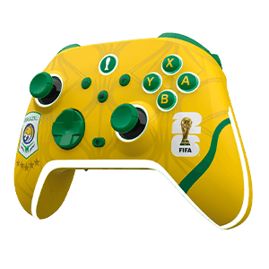 DragonShock Aurora Plus Bluetooth Licenciado World Cup 26 - Brasil - PC - Switch - Android - iOs - Controller