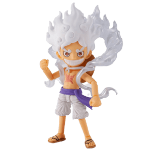 Figura One Piece World Collactable Figures S.H. Figuarts Action Figure Monkey D. Luffy Gear 5 de 8 cm