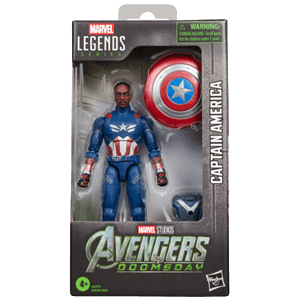 Figura Marvel Capitan America Marvel Legends Series Avengers: Doomsday de 15 cm