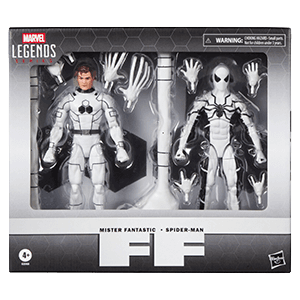 Pack de 2 figuras Marvel Future Foundation Mister Fantastic & Spider-Man Marvel Legends Series de 15 cm