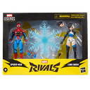 Pack de 2 figuras Marvel Rivals Spider Man & Luna Snow Marvel Legends Series de 15 cm