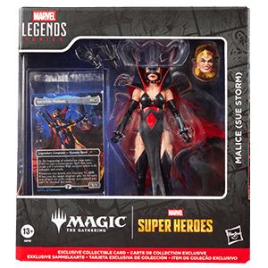 Figura Marvel Malice (Sue Storm) Marvel Legends Series & Magic: The Gathering de 15 cm