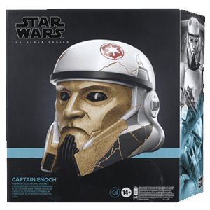 Replica Casco electronico premium Star Wars Captain Enoch The Black Series Ahsoka