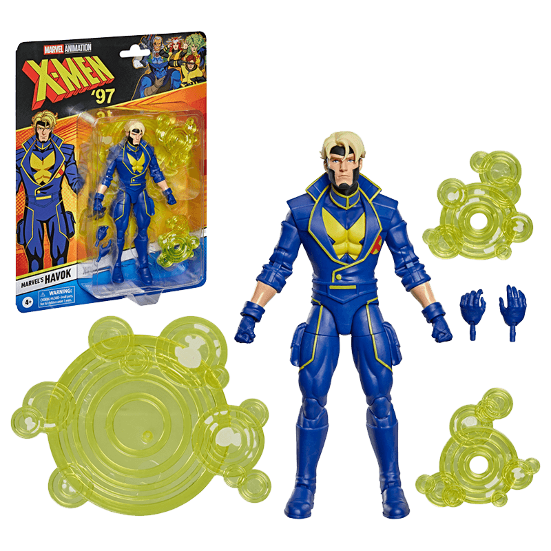 Figura Marvel Legends Havok X-MEN ´97 de 15 cm