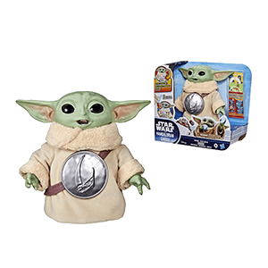 Star Wars Grogu merendando