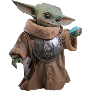 Figura Star Wars: The Mandalorian & Grogu Life-Size Figure Grogu de 38 cm