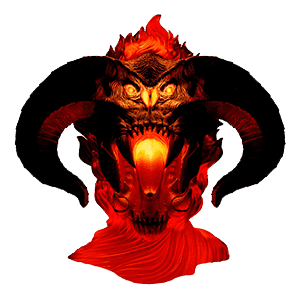 Lampara El Señor de los Anillos Balrog de 23 cm