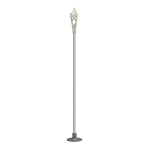 Lampara de suelo El Señor de los anillos Baston Gandalf El Blanco de 170 cm