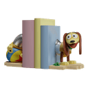 Pack de 2 Sujetalibros Disney Pixar Toy Story Slinky