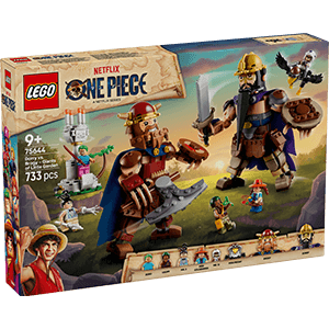 LEGO One Piece Dorry vs. Brogy: Gigantes de Little Garden 75644