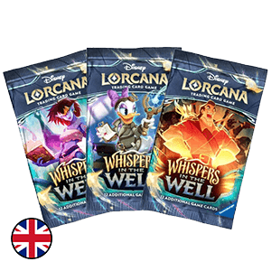 Disney Lorcana Whispers in the Well Booster Pack Individual (ingles) (REACONDICIONADO)