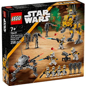 LEGO Star Wars Pack de Combate: Soldados Clon del 327 Cuerpo Estelar 75431 (REACONDICIONADO)