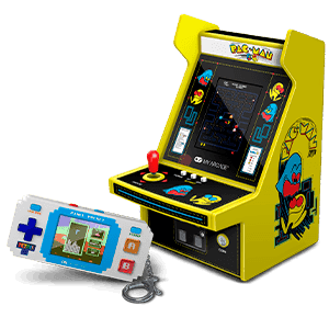 Pack Consola Retro Arcade Micro Player Pro  Pac-Man + Consola Retro portatil Pixel Pocket  Tetris (REACONDICIONADO)